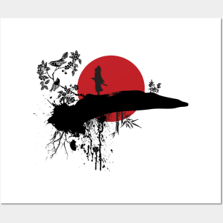 Samurai Posters and Art